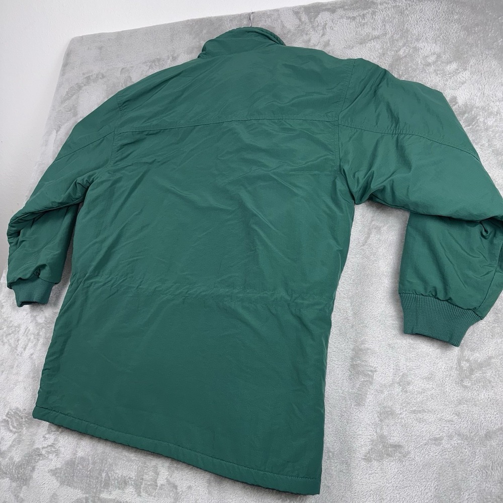 Vintage J Crew Jacket Mens Large Green Oarsman USA Made Full Zip - Picture 14 of 15